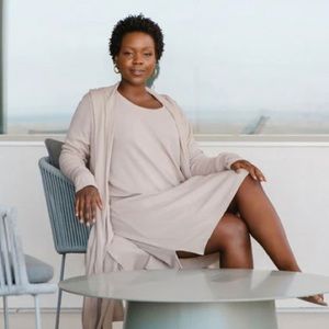 Smash + Tess , Fawn waffle dress